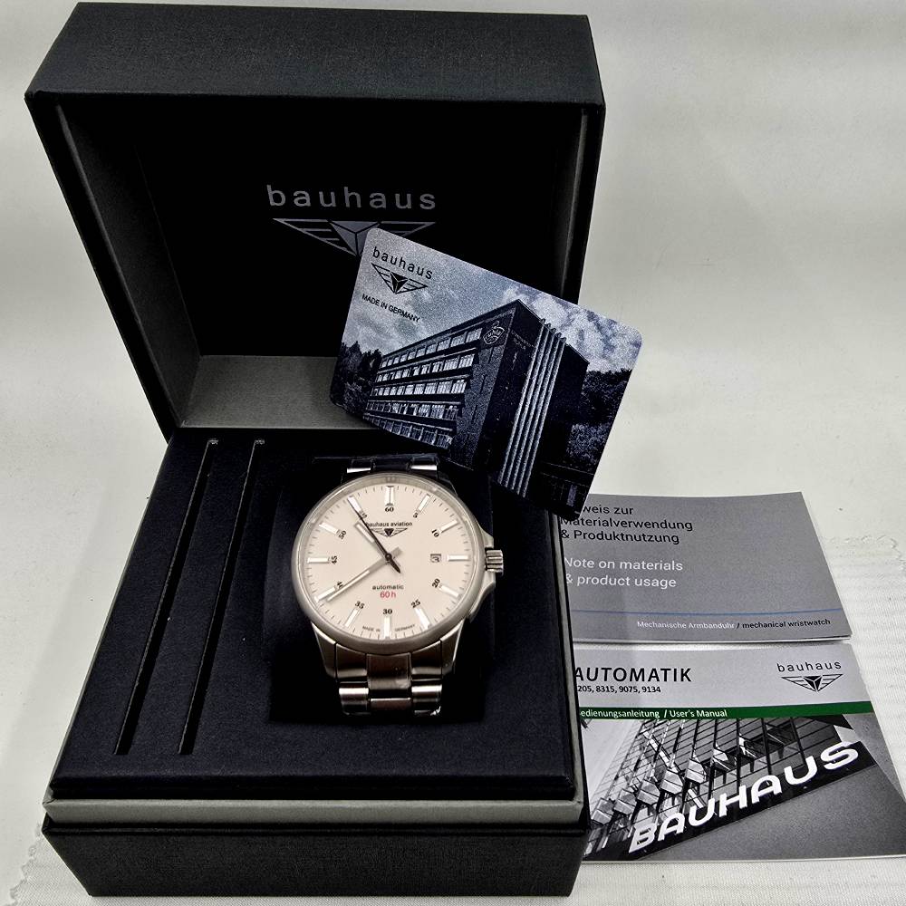 Bauhaus Aviation Titanium Date 2864M-5 - Imagen 2