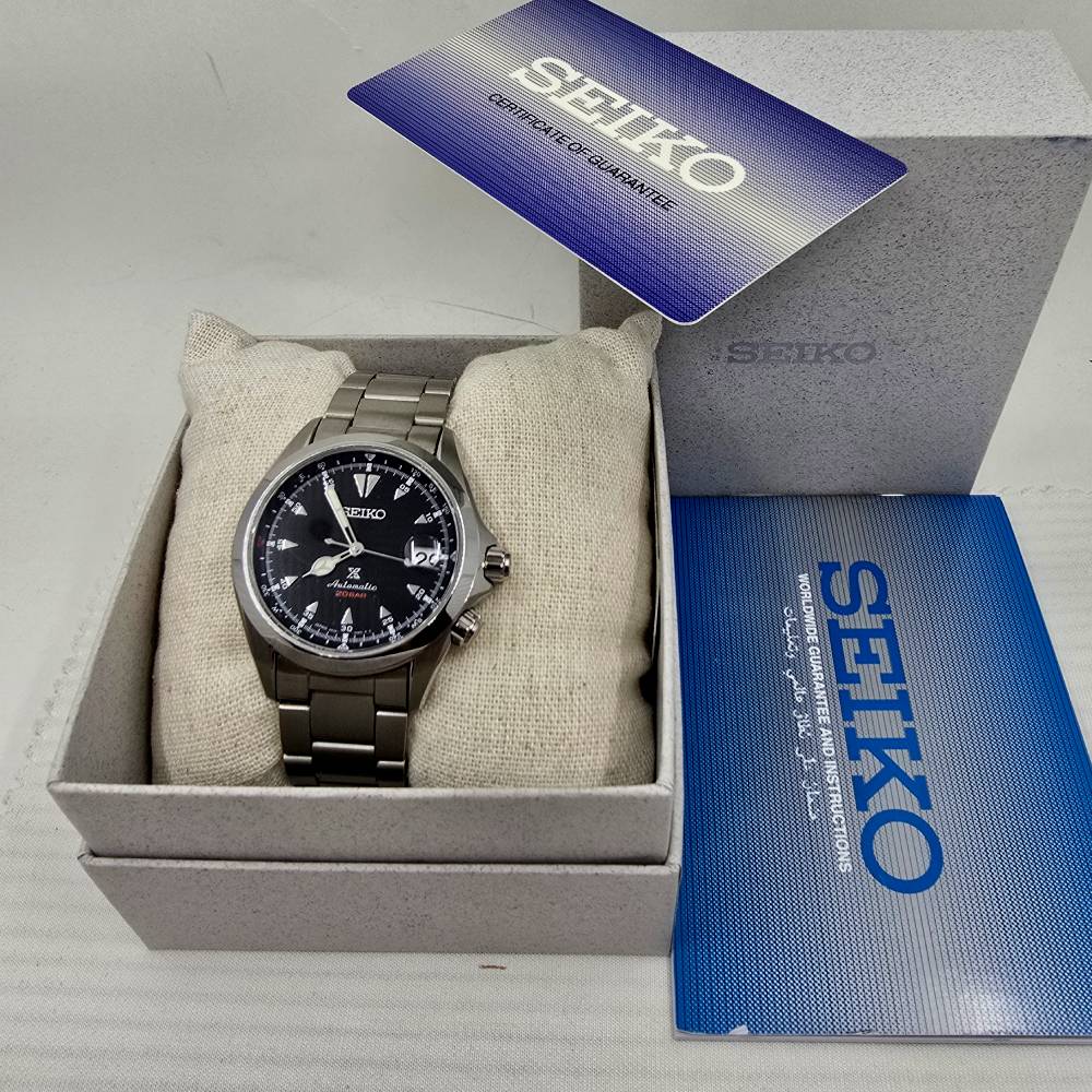 Seiko Prospex Alpinist “Shark Tooth” Automatic 39,6 mm – Esfera Negra - Imagen 2