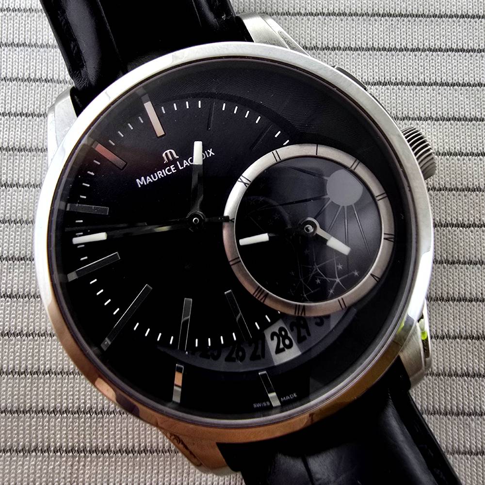 Maurice Lacroix Pontos Decentrique GMT 43 mm – Esfera Negra – - Imagen 12