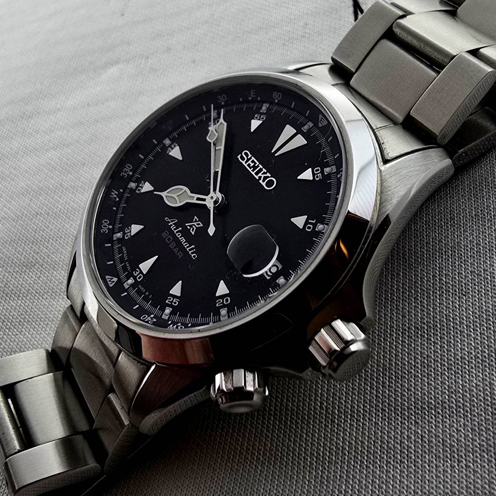 Seiko Prospex Alpinist “Shark Tooth” Automatic 39,6 mm – Esfera Negra - Imagen 12
