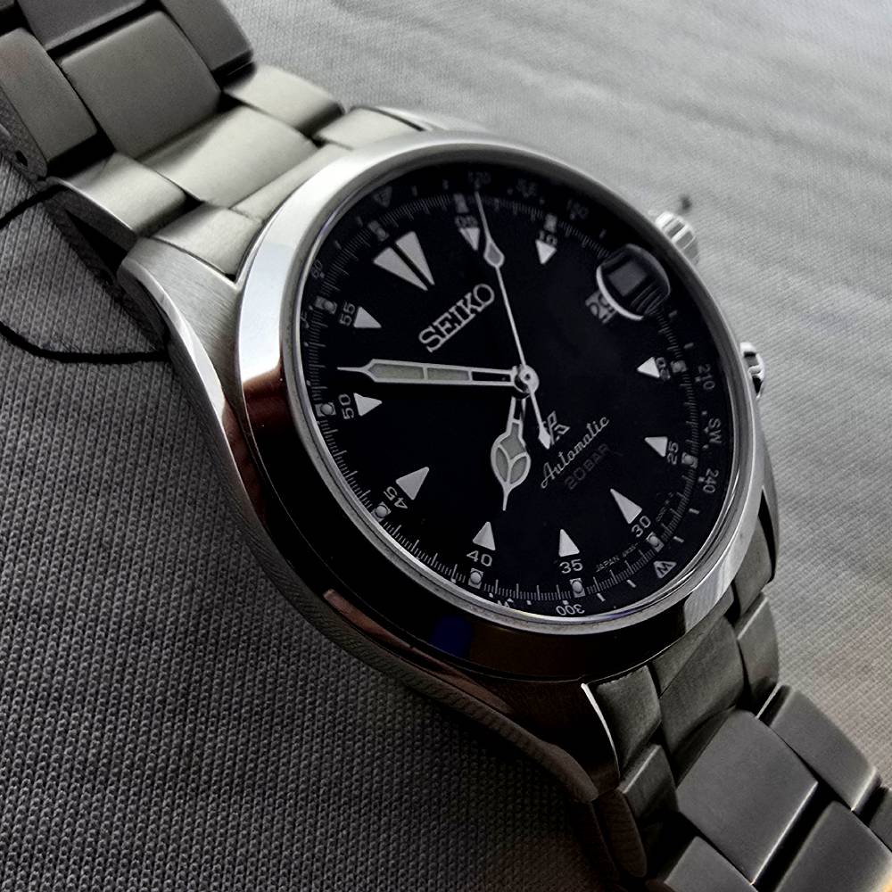 Seiko Prospex Alpinist “Shark Tooth” Automatic 39,6 mm – Esfera Negra - Imagen 11