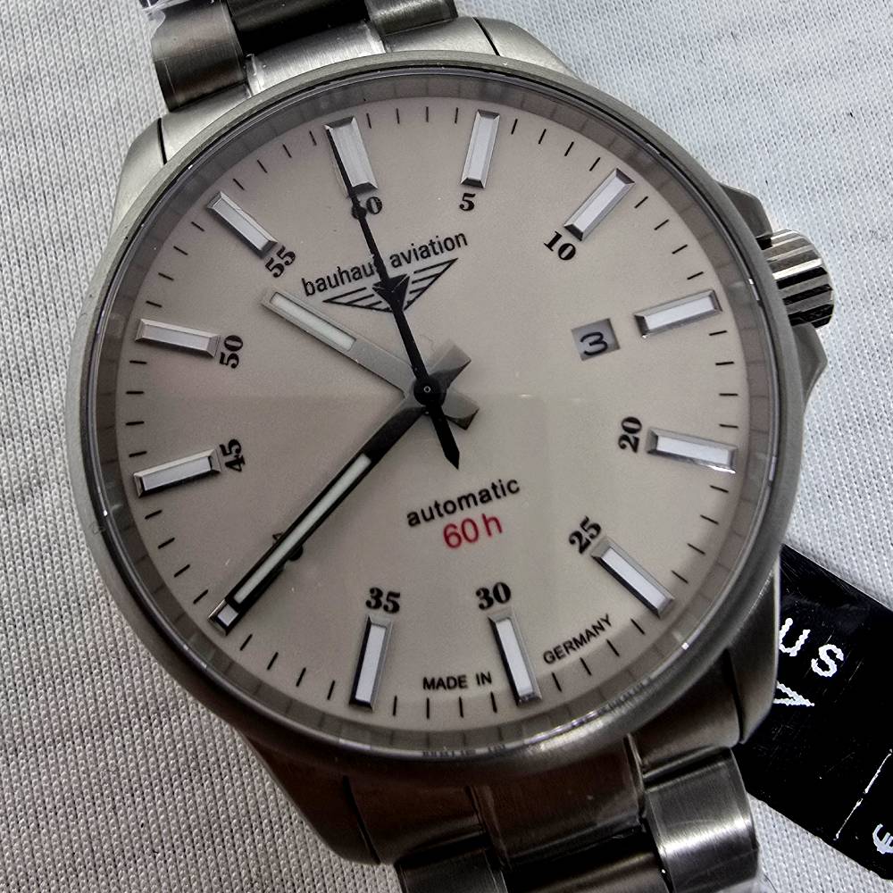 Bauhaus Aviation Titanium Date 2864M-5 - Imagen 12