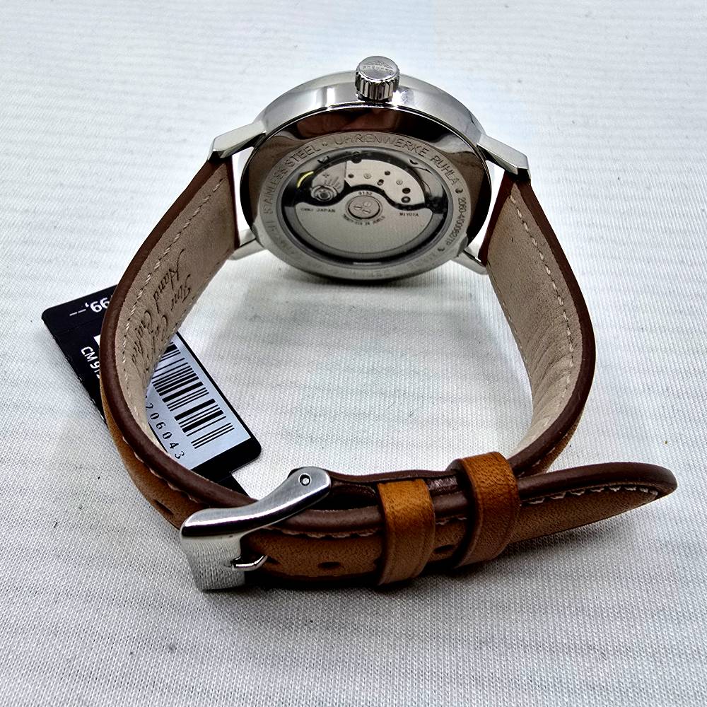 Bauhaus Dessau Power Reserve Automatic 41 mm – Esfera Verde - Imagen 7