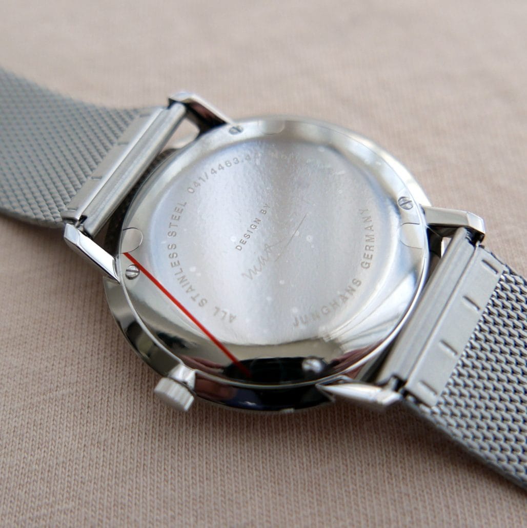 Junghans Max Bill Quartz 38 mm – Esfera Plata - Imagen 5