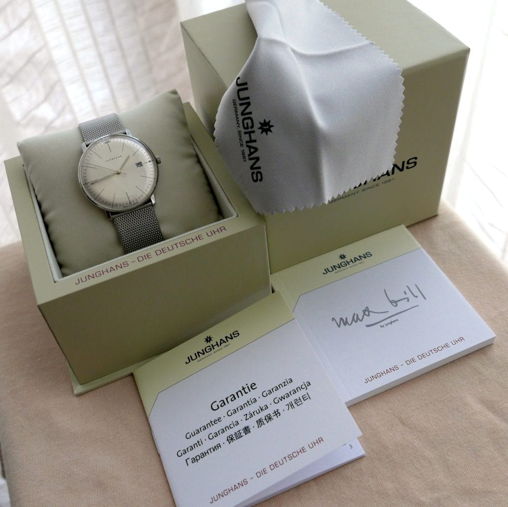 Junghans Max Bill Quartz 38 mm – Esfera Plata - Imagen 2