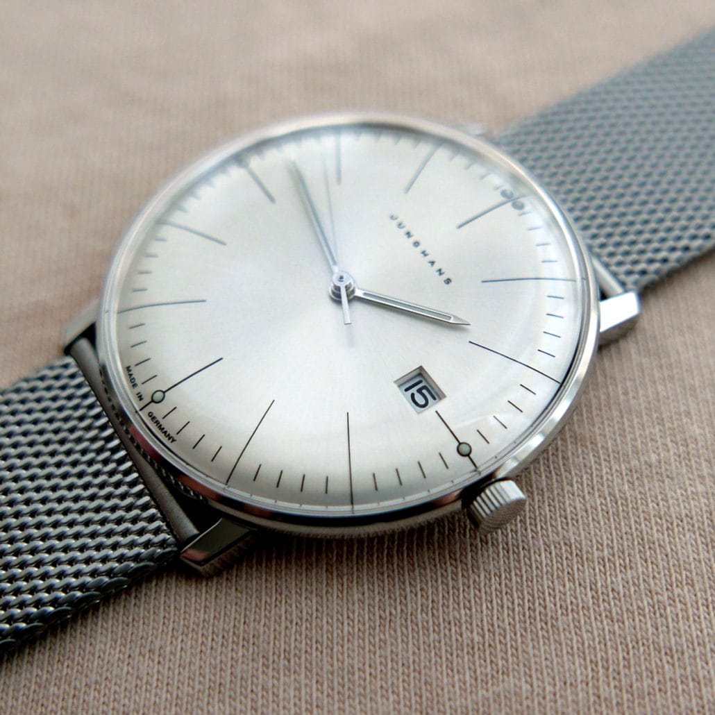 Junghans Max Bill Quartz 38 mm – Esfera Plata - Imagen 11