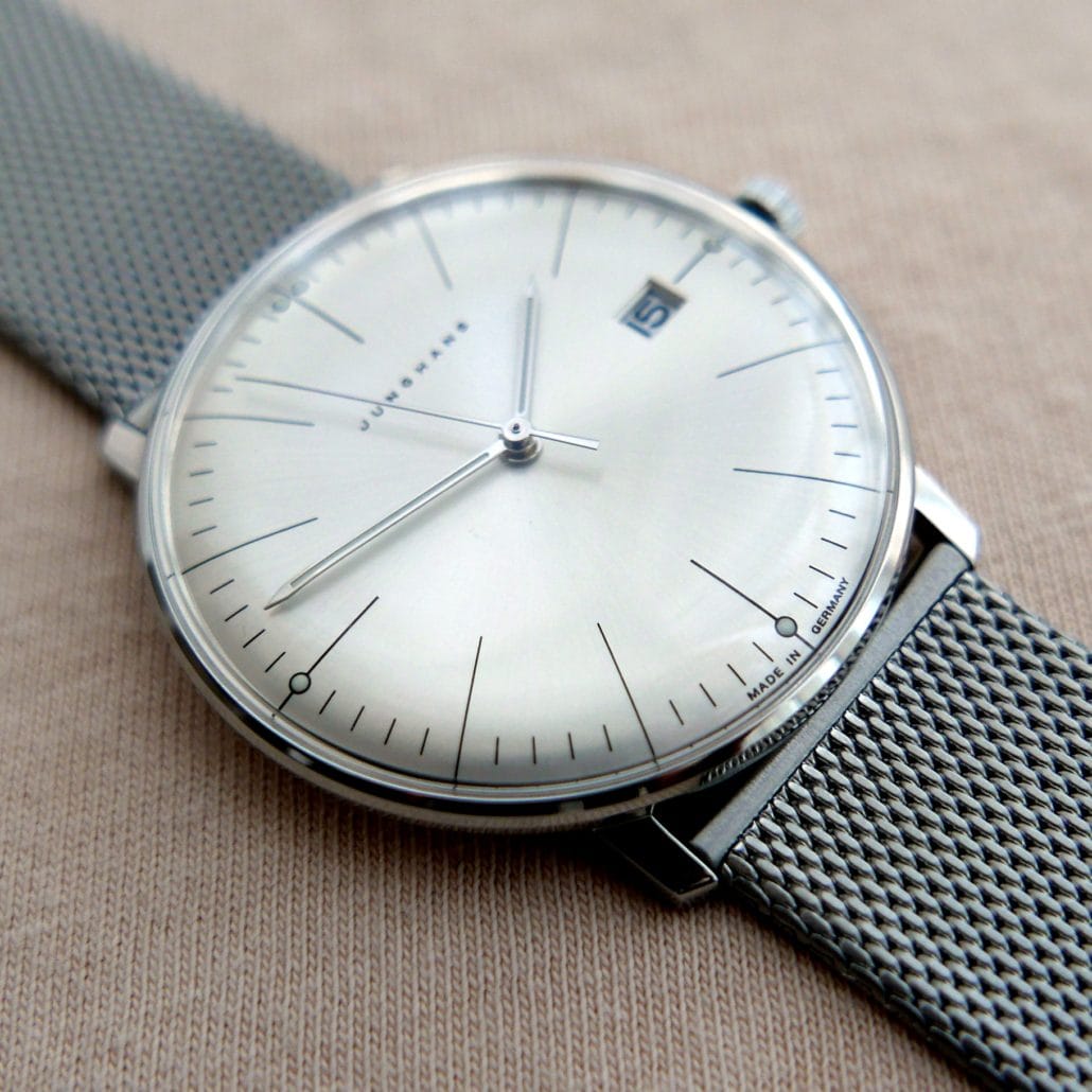 Junghans Max Bill Quartz 38 mm – Esfera Plata - Imagen 10