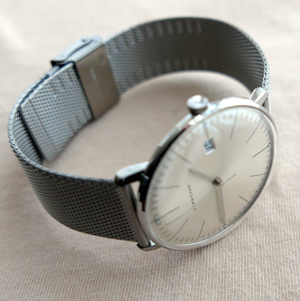 Junghans Max Bill Quartz 38 mm – Esfera Plata - Imagen 9