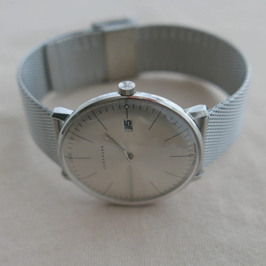 Junghans Max Bill Quartz 38 mm – Esfera Plata - Imagen 8