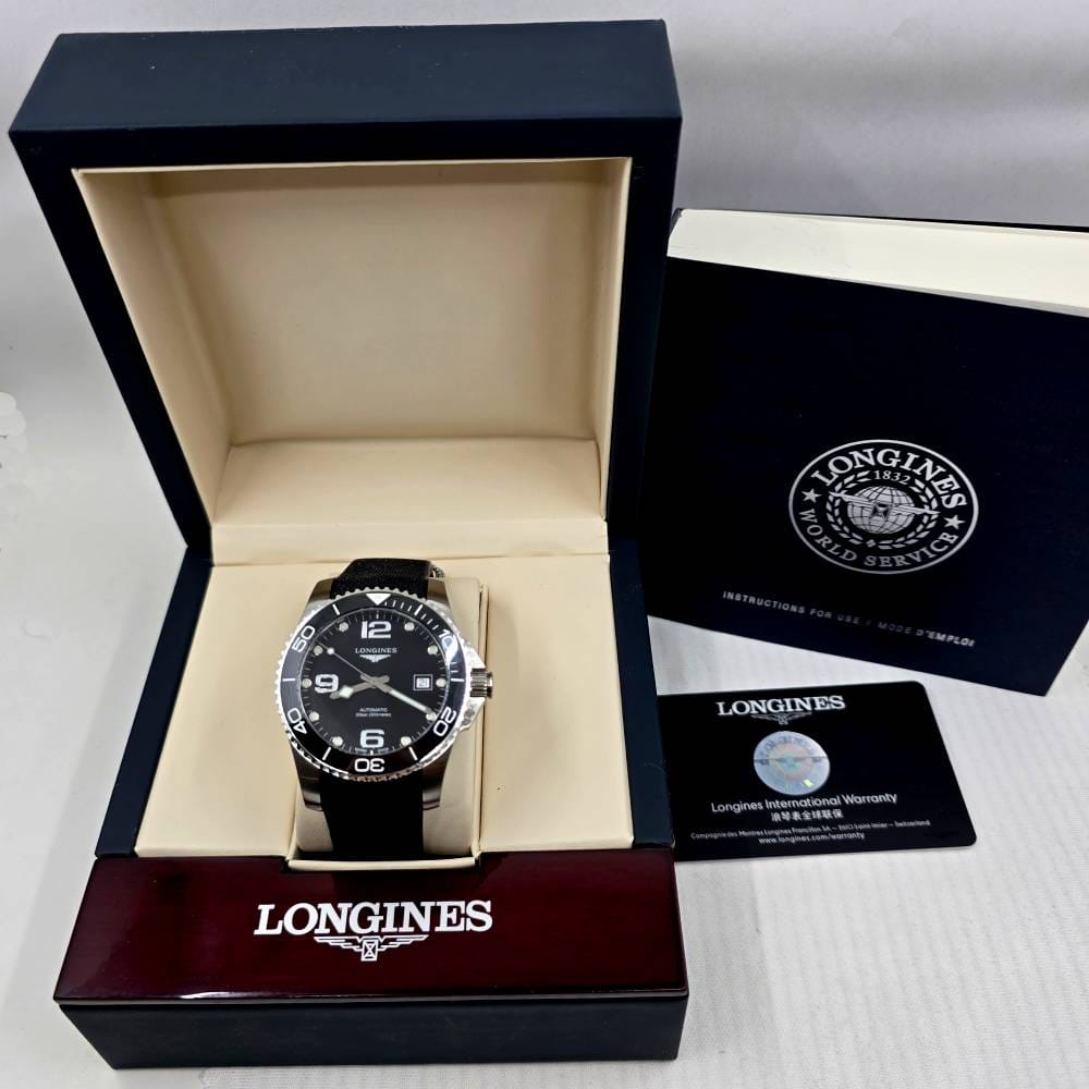 Longines HydroConquest Automatic 41 mm – Esfera Negra - Imagen 2