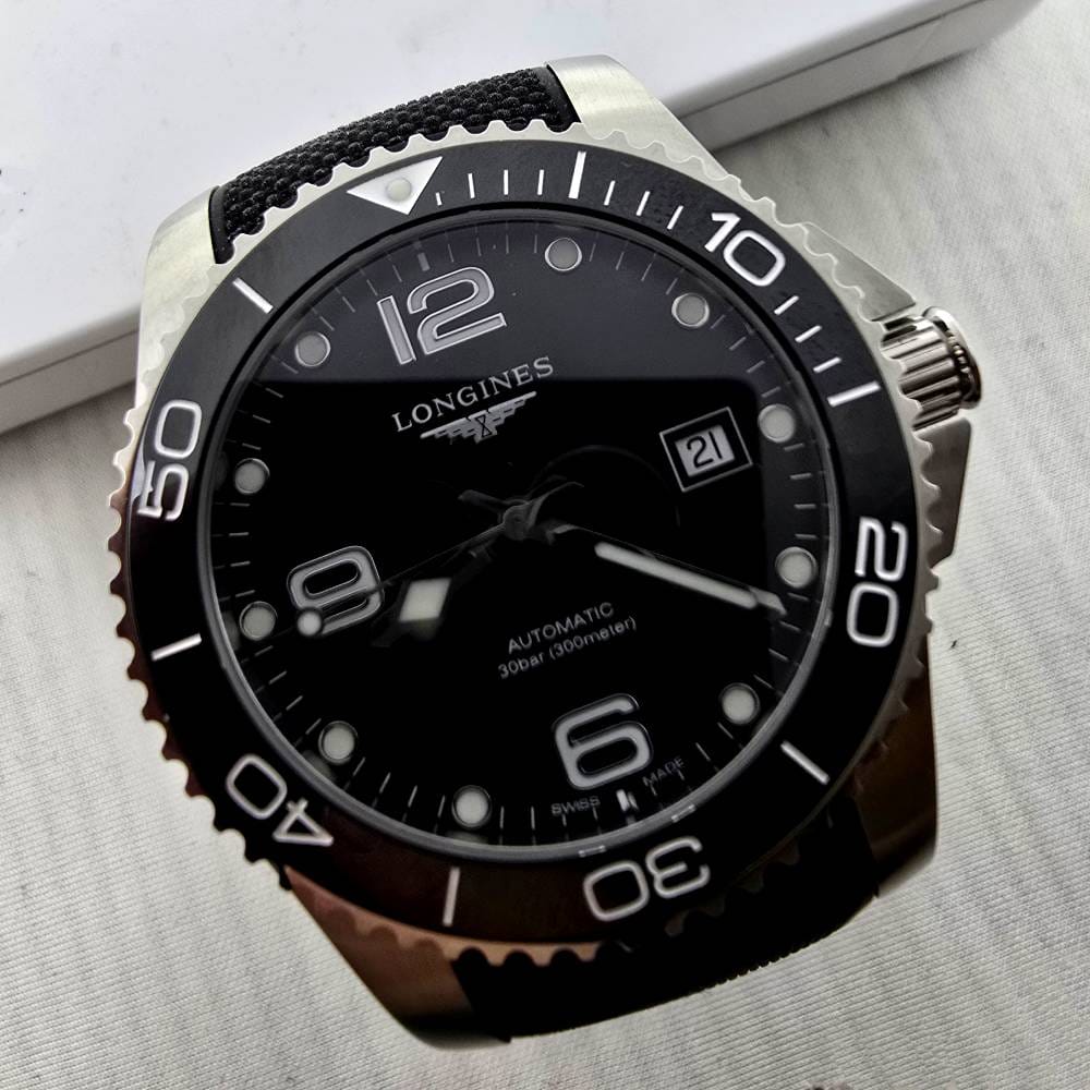 Longines HydroConquest Automatic 41 mm – Esfera Negra - Imagen 12