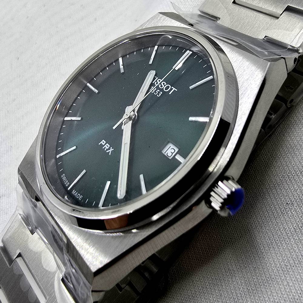 Tissot PRX Quartz 40 mm – Esfera Verde - Imagen 11
