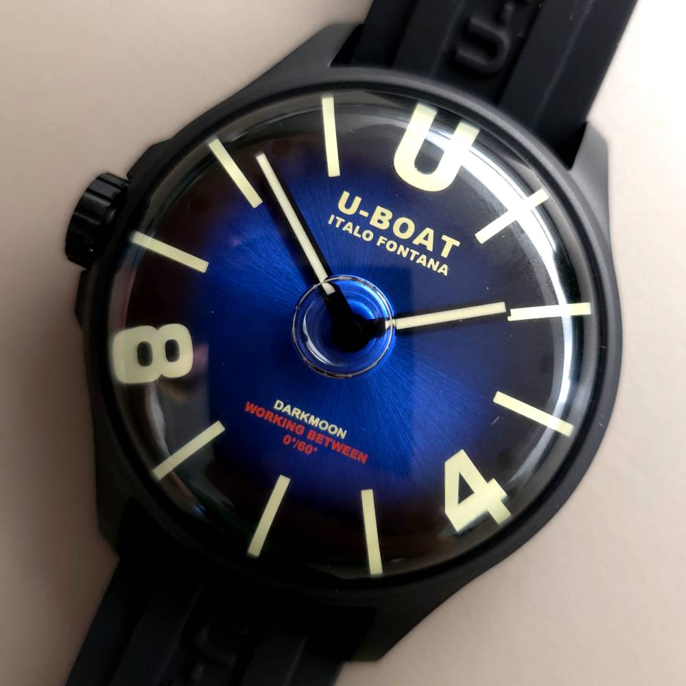 U-Boat Capsoil Darkmoon Blue Soleil – Ref. 8700/C - Imagen 11