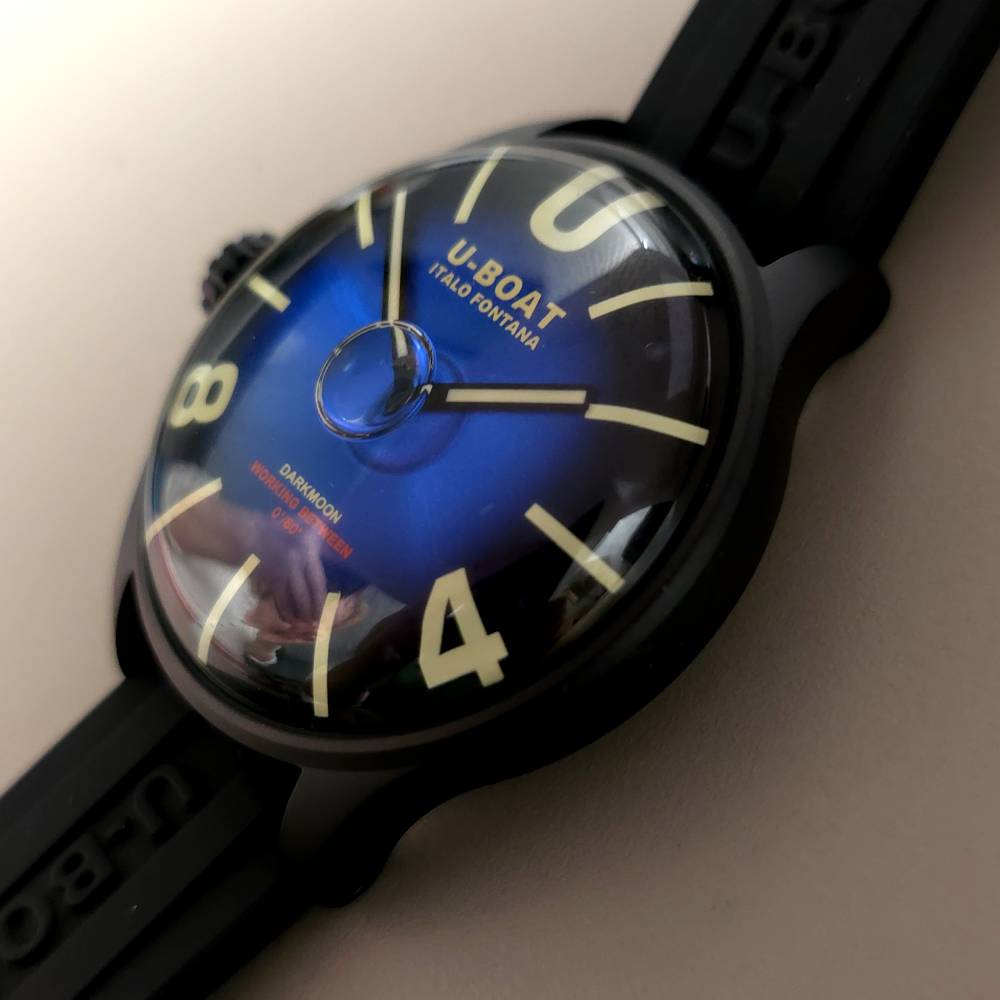 U-Boat Capsoil Darkmoon Blue Soleil – Ref. 8700/C - Imagen 9