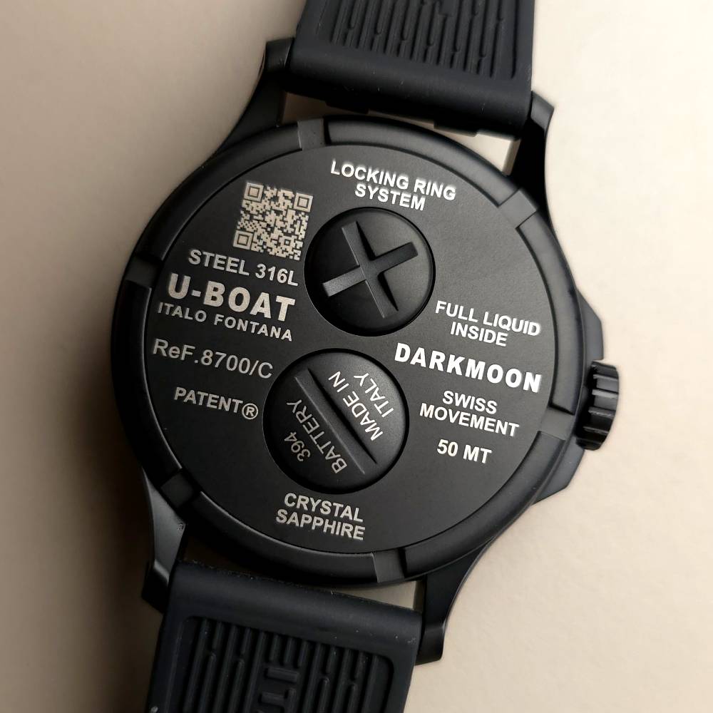 U-Boat Capsoil Darkmoon Blue Soleil – Ref. 8700/C - Imagen 6