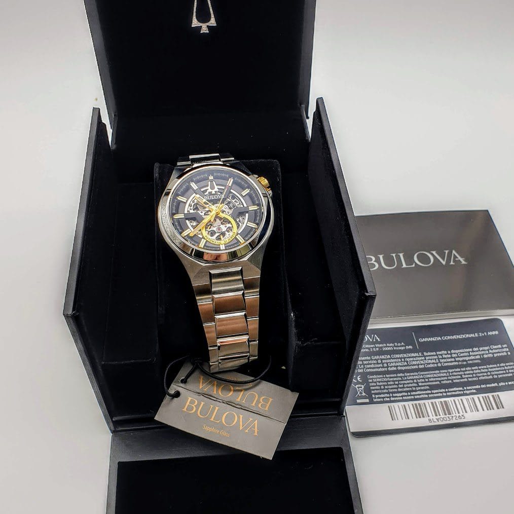 Bulova Maquina Skeleton 98A224