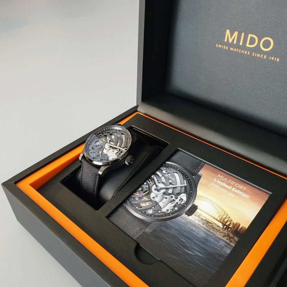 MIDO MULTIFORT MECHANICAL SKELETON LIMITED EDITION - Imagen 3