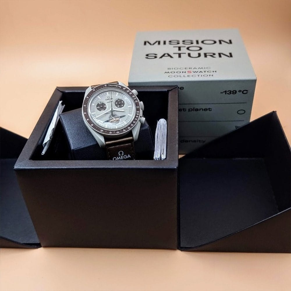 Omega x Swatch Mission To Saturn