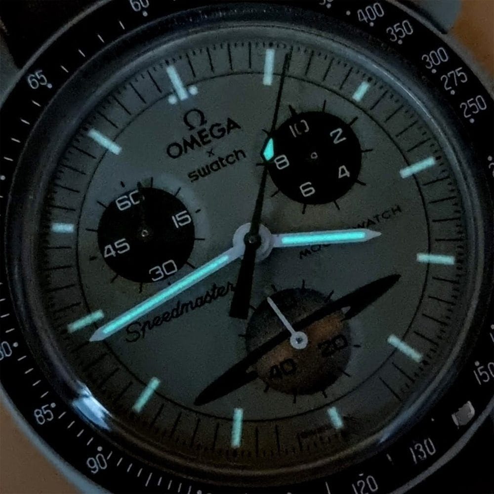 OMEGA x SWATCH “Mission To Saturn” SO33T100 - Imagen 8