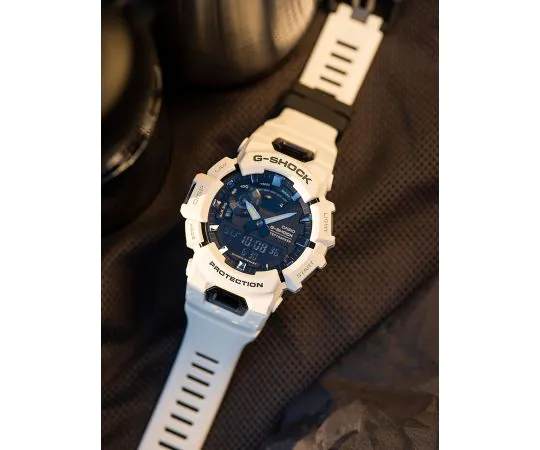 CASIO G-SHOCK GBA-900-7AER – Reloj Hombre Bluetooth Blanco 46 mm 20 ATM - Imagen 4