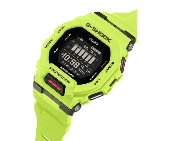 CASIO G-SHOCK GBD-200-9ER –Digital Deportivo Amarillo 46 mm 20 ATM - Imagen 19